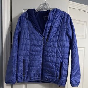 L.L. Bean Kids Vibrant Blue Quilted Puffer Jacket